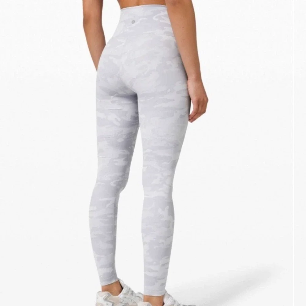 Lululemon Wunder Under High-Rise Tight 28 Luxtreme Camo White‎ W5CQSS 4